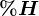 %H