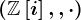 (\mathbbZ\left[i\right],+,\cdot)