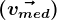 (\vecvmed)