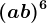 (a+b)^6