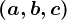 (a,b,c)