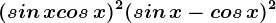 (sin\, x+cos\, x)^2+(sin\, x-cos\, x)^2
