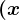 (x; y).