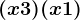 (x+3)(x+1)