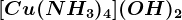 [Cu(NH3)4](OH)2