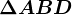 \Delta ABD