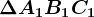 \Delta A1B1C1