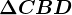 \Delta CBD