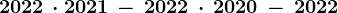 \dpi100 2022\, \cdot 2021\, -\, 2022\, \cdot\, 2020\, -\, 2022