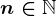 \dpi100 n\in \mathbbN