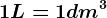 \dpi120 1L=1dm^3