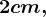 \fncm 2cm,