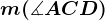 \fncm m(\measuredangle ACD)