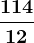 \frac11412