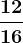 \frac1216
