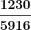 \frac12305916