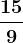 \frac159