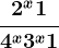 \frac2^x+14^x+3^x+1