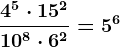 \frac4^5 \cdot 15^210^8 \cdot 6^2=5^6