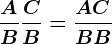 \fracAB+\fracCB=\fracA+CB+B