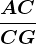 \fracACCG