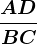 \fracADBC