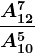\fracA12^7A10^5