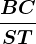 \fracBCST