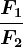 \fracF1F2