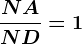 \fracNAND=1