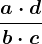 \fraca\cdot db\cdot c