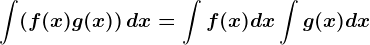 \int (f(x)+g(x))\, dx=\int f(x)dx+\int g(x)dx