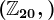 \left(\mathbbZ20,+\right)