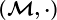 \left(\mathcalM,\cdot\right)