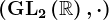 \left(\mathrmGL2\left(\mathbbR\right),\cdot\right)