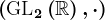 \left(\textrmGL2\left(\mathbbR\right),\cdot\right)