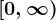\left[0,\infty\right)
