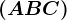\left ( ABC \right )