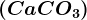 \left ( CaCO3 \right )