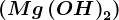 \left ( Mg\left ( OH \right )2 \right )