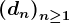 \left ( dn \right )n\geq 1