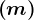 \left ( m \right )