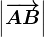 \left | \overrightarrowAB \right |