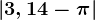 \left | 3,14-\pi \right |