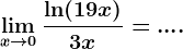 \limx--> 0\frac\ln(1+9x)3x=....