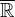\overline\mathbbR