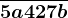 \overline5a427b