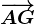 \overrightarrowAG