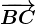 \overrightarrowBC