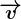\overrightarrowv